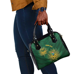 Custom South Africa Cricket Shoulder Handbag Go Champions Proteas