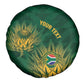 Custom South Africa Cricket Spare Tire Cover Go Champions Proteas