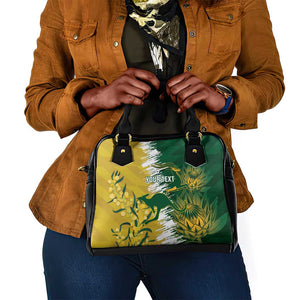 Custom South Africa And Australia Shoulder Handbag Aussies Proteas Together - Cricket Style