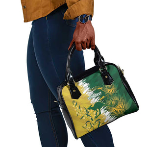 Custom South Africa And Australia Shoulder Handbag Aussies Proteas Together - Cricket Style