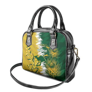 Custom South Africa And Australia Shoulder Handbag Aussies Proteas Together - Cricket Style