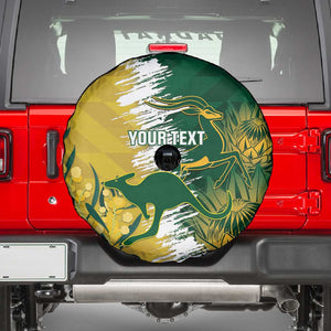 Custom South Africa And Australia Spare Tire Cover Aussies Proteas Together - Cricket Style