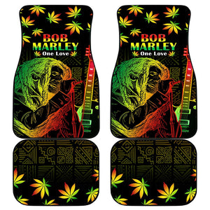 Afro Jamaica Legend Bob Day Car Mats One Love Jamaican Reggae African Pattern