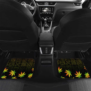 Afro Jamaica Legend Bob Day Car Mats One Love Jamaican Reggae African Pattern