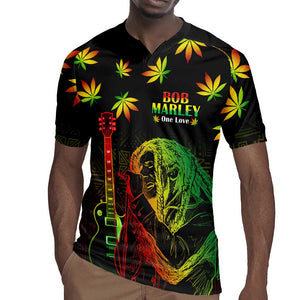 Afro Jamaica Legend Bob Day Rugby Jersey One Love Jamaican Reggae African Pattern