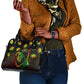 Afro Jamaica Legend Bob Day Shoulder Handbag One Love Jamaican Reggae African Pattern