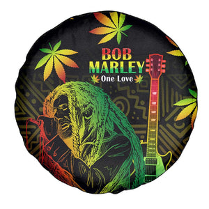 Afro Jamaica Legend Bob Day Spare Tire Cover One Love Jamaican Reggae African Pattern