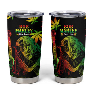 Afro Jamaica Legend Bob Day Tumbler Cup One Love Jamaican Reggae African Pattern