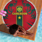 Cameroon Football Beach Blanket 2024 African Nations Go Champions Lion Style