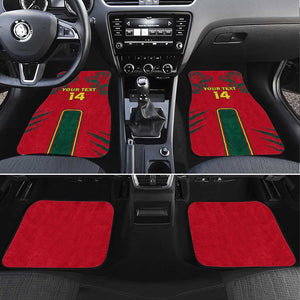 Cameroon Football Car Mats 2024 African Nations Go Champions Lion Style