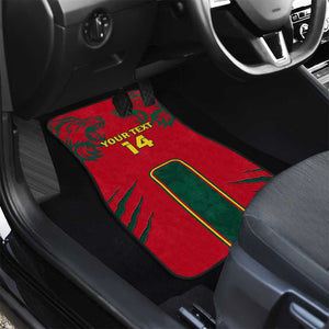 Cameroon Football Car Mats 2024 African Nations Go Champions Lion Style