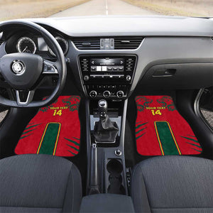 Cameroon Football Car Mats 2024 African Nations Go Champions Lion Style