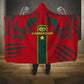 Cameroon Football Hooded Blanket 2024 African Nations Go Champions Lion Style