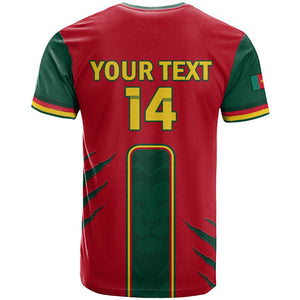 Custom Cameroon Football T shirt 2024 African Nations Go Champions Lion Style