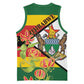 Nyika yeZimbabwe Basketball Jersey Happy Independence Day - Flame Lily Flowers LT14