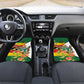 Nyika yeZimbabwe Car Mats Happy Independence Day - Flame Lily Flowers