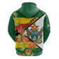 Nyika yeZimbabwe Hoodie Happy Independence Day - Flame Lily Flowers