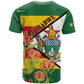 Nyika yeZimbabwe T shirt Happy Independence Day - Flame Lily Flowers
