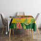 Nyika yeZimbabwe Tablecloth Happy Independence Day - Flame Lily Flowers