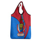 Personalised Democratic Republic of the Congo Independence Day Grocery Bag Coat Of Arms Happy 30 June