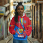 Personalised Democratic Republic of the Congo Independence Day Hoodie Coat Of Arms Happy 30 June