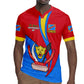 Personalised Democratic Republic of the Congo Independence Day Rugby Jersey Coat Of Arms Happy 30 June