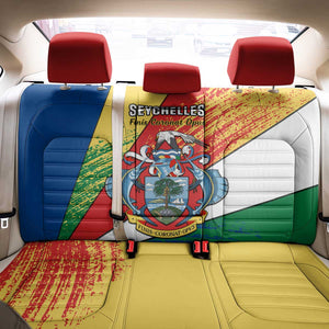 29 June Seychelles Independence Day Back Car Seat Cover Flag Style