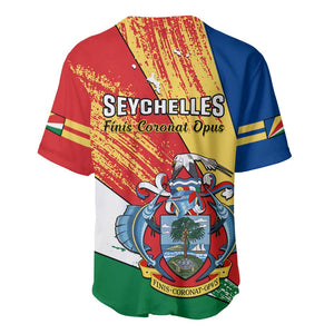 29 June Seychelles Independence Day Baseball Jersey Flag Style