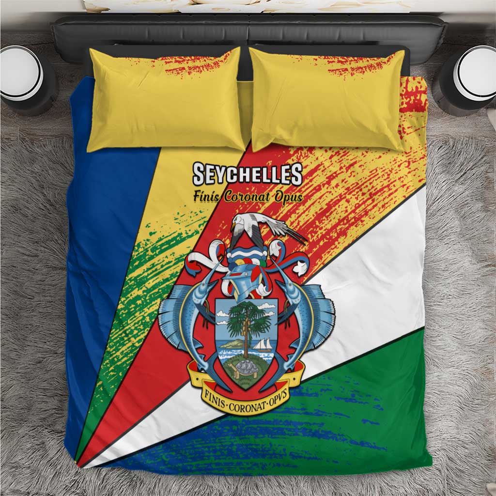 29 June Seychelles Independence Day Bedding Set Flag Style