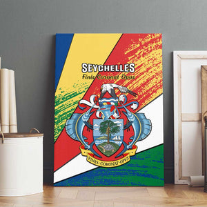 29 June Seychelles Independence Day Canvas Wall Art Flag Style