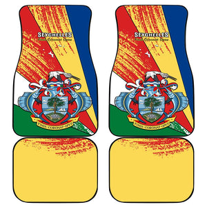 29 June Seychelles Independence Day Car Mats Flag Style