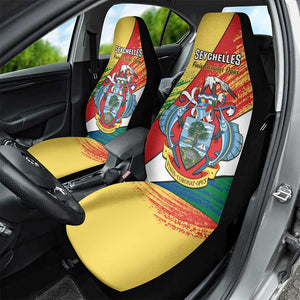 29 June Seychelles Independence Day Car Seat Cover Flag Style