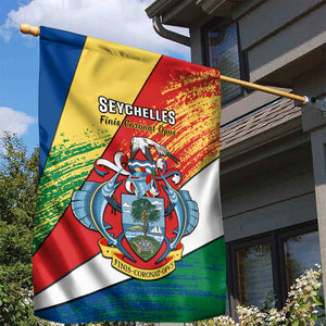 29 June Seychelles Independence Day Garden Flag Flag Style