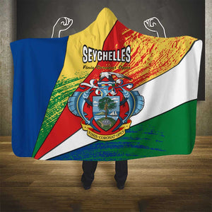 29 June Seychelles Independence Day Hooded Blanket Flag Style