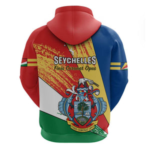 29 June Seychelles Independence Day Hoodie Flag Style