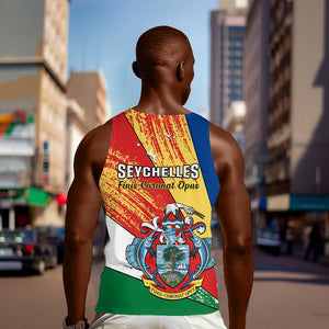 29 June Seychelles Independence Day Men Tank Top Flag Style