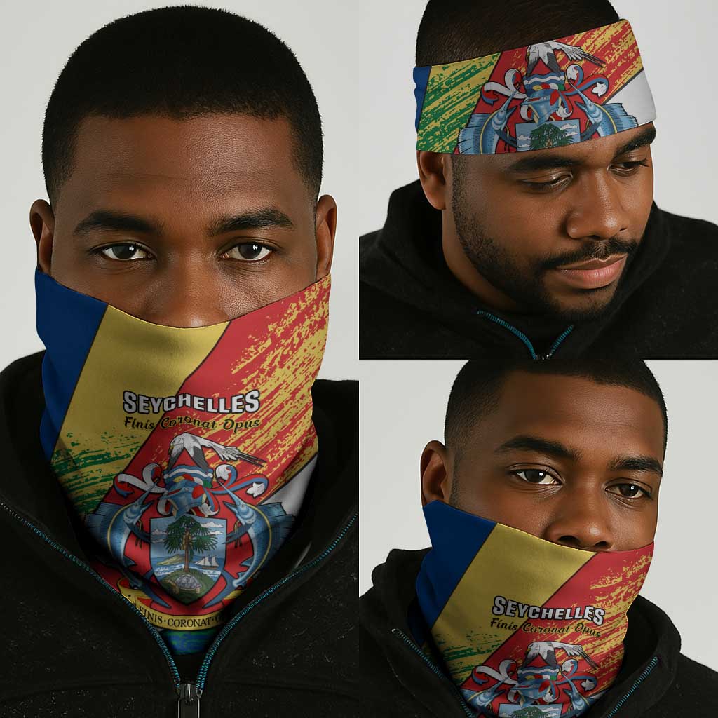 29 June Seychelles Independence Day Neck Gaiter Flag Style LT14