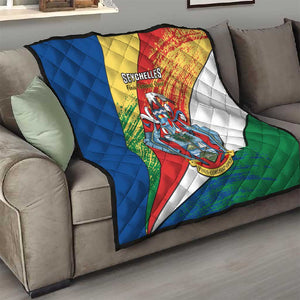 29 June Seychelles Independence Day Quilt Flag Style