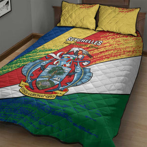 29 June Seychelles Independence Day Quilt Bed Set Flag Style