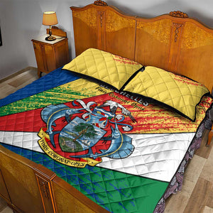 29 June Seychelles Independence Day Quilt Bed Set Flag Style