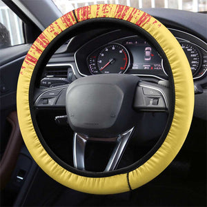 29 June Seychelles Independence Day Steering Wheel Cover Flag Style