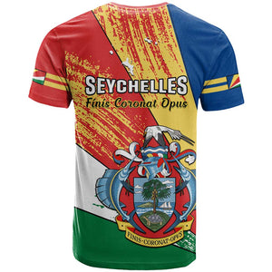 29 June Seychelles Independence Day T shirt Flag Style