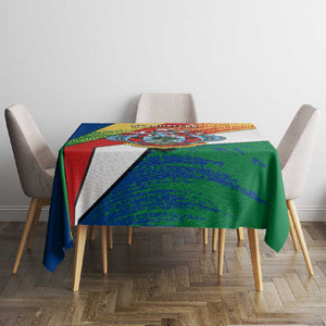 29 June Seychelles Independence Day Tablecloth Flag Style