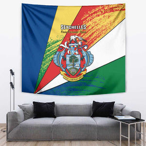 29 June Seychelles Independence Day Tapestry Flag Style