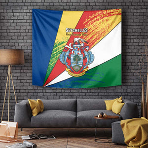 29 June Seychelles Independence Day Tapestry Flag Style