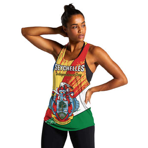 29 June Seychelles Independence Day Women Racerback Tank Flag Style