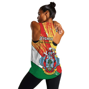 29 June Seychelles Independence Day Women Racerback Tank Flag Style