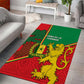 Senegal Football Area Rug 2024 Go Champions Lions De La Teranga
