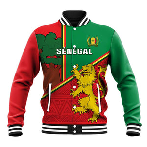 Senegal Football Baseball Jacket 2024 Go Champions Lions De La Teranga LT14