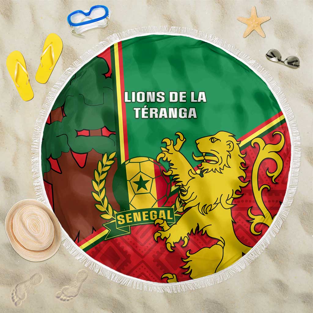 Senegal Football Beach Blanket 2024 Go Champions Lions De La Teranga